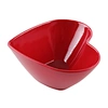 melamine heart bowl